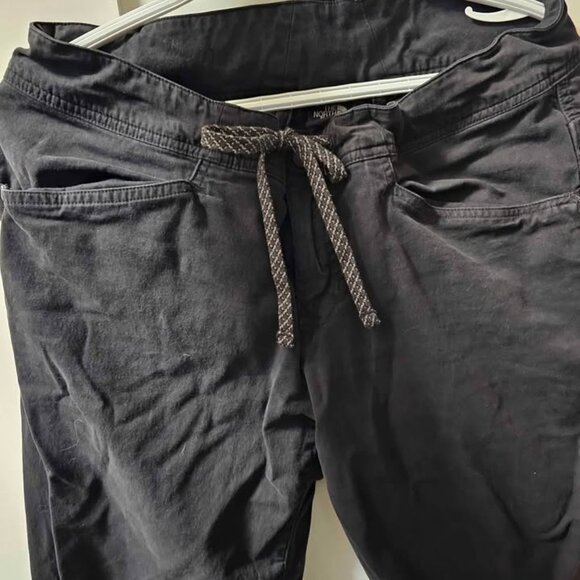 Ladies Black North Face Cotton Pants - Picture 2 of 4